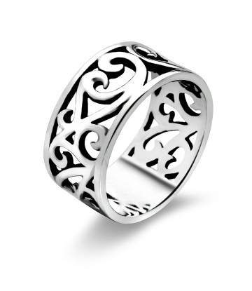 Silver Ring Carve Style XTR-02